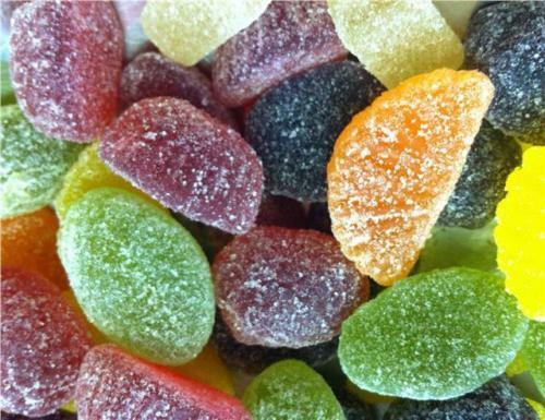 Fruit jellies retro - retro, sweets