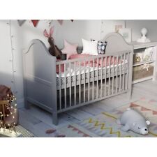 Harriet Bee Cot Bed (Grey) & Mack + Milo Mattress