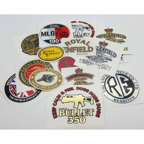 Bike decal petrol tank - petrol, toolbox