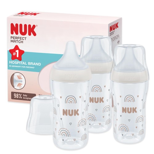 Nuk perfect match baby bottles - nuk,