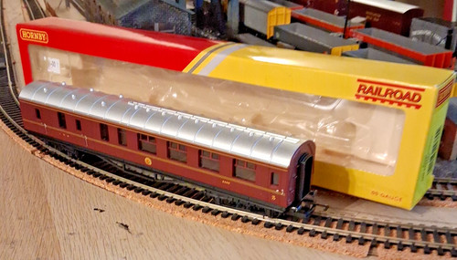 Hornby railroad lms maroon - hornby,