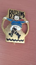 Original Old Butlins Pin Badge Holiday Camp