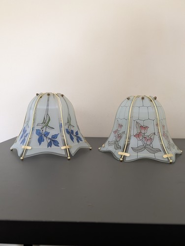 Vintage glass panel - vintage,