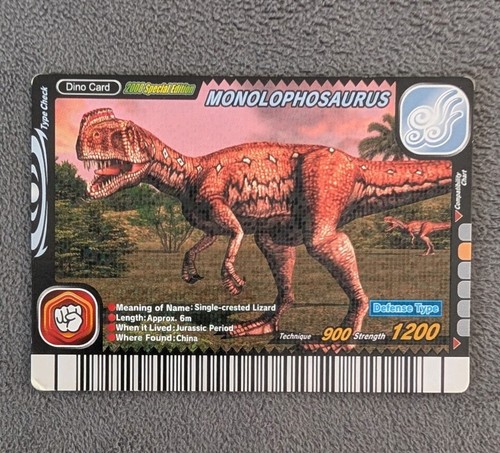 Dinosaur king monolophosaurus - dinosaur,