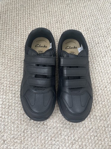 New clarks leather school - new,