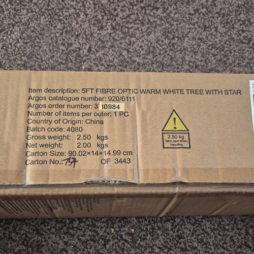 Habitat 5ft fibre optic tree - habitat,