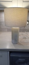 Next White Marble Table Lamp