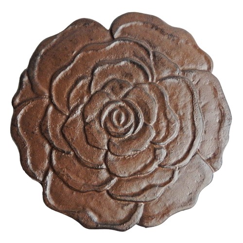 Cast iron flower rose - cast,