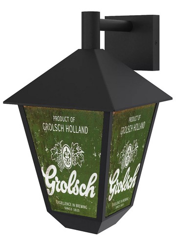 Grolsch large wall lantern - grolsch,