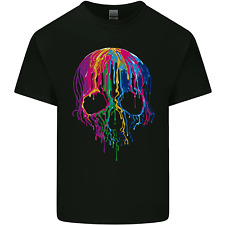 Melting Skull Biker Motorcycle