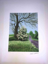 David Hockney Lithography off