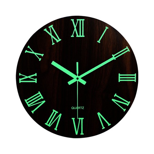 30cm round wooden - wooden, wall