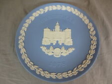 Wedgewood Christmas Plate 1978 HORSE GUARDS Blue / White MADE IN ENGLAND