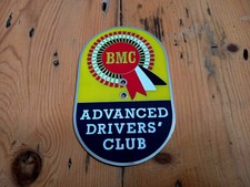 Classic Mini Cooper S Mk1 BMC Advanced Drivers Club Grille Badge Works MG B 1275