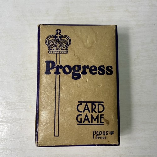 Pepys progress card game - card,