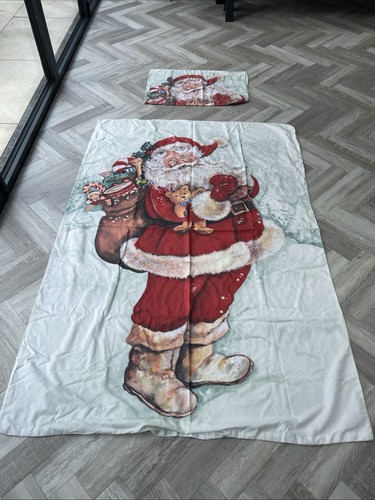 Christmas santa claus bedding - christmas,