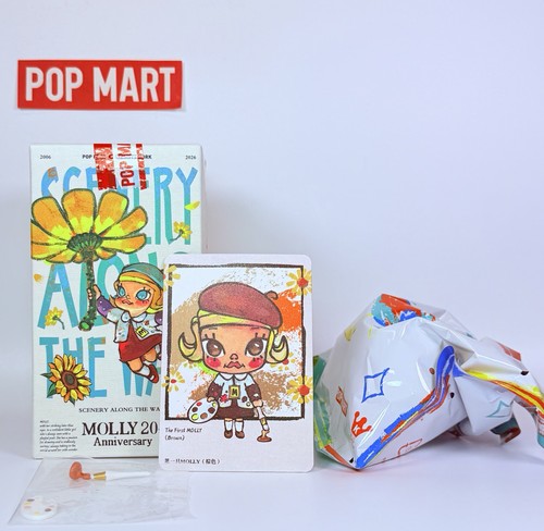 Molly popmart scenery along - molly,