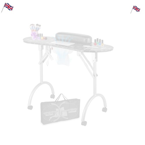 Portable manicure table with - portable,