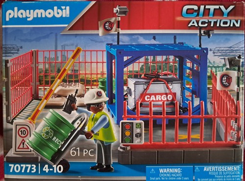 Playmobil city action cargo - city, action,