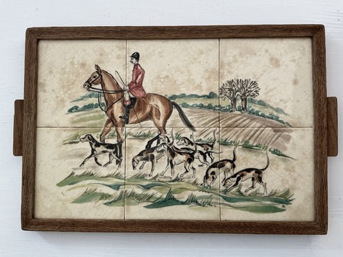 Packard ord signed tile tray - ord,