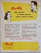 1957 Resorter Aluminum Boats