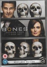Bones  Season 4 7 DVD Set New/Sealed  POSTED 48 HOURS TRACKED