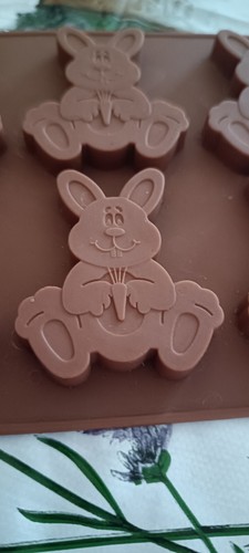 Silicone mold rabbit - silicone,