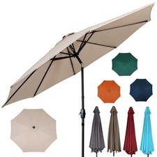 Garden parasol sun shade - 3m,