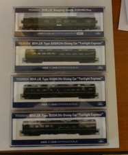 4 TOMIX N GAUGE TWILIGHT COACHES
