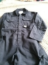 Kids Overalls Boilersuit  Navy 5-6 Years Boys Girls All In One