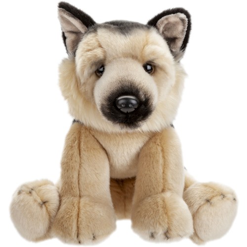 Alsatian dog 30cm plush - 30cm,