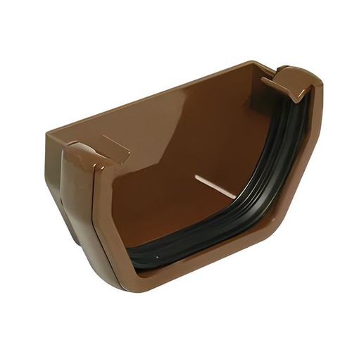 Floplast 114mm square gutter - 114mm,