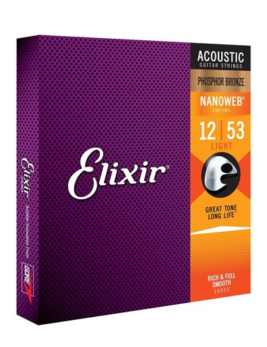 Elixir nanoweb phosphor bronze - phosphor,