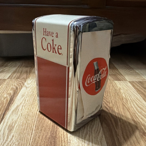 Coca cola steel - steel, tabletop