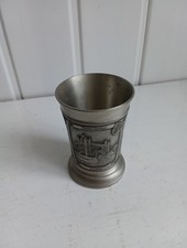 Zinn Becker Stuttgart Pewter Wine Cup Moscow London New York BR