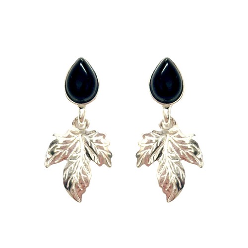 Hand set whitby jet 925 - , in