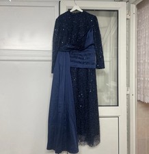 Zara Blue Sparkling Dress