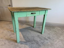 Vintage green painted
