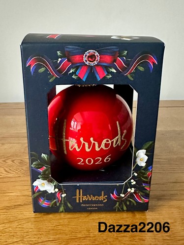 Harrods dated 2026 christmas - dated,