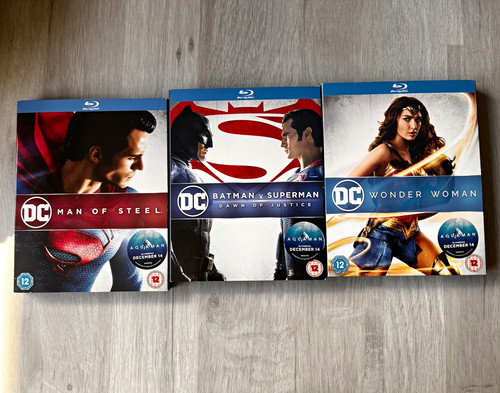 Dceu blu ray bundle man - bundle:,