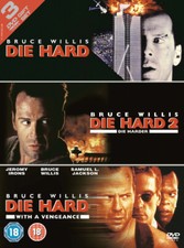 Die Hard Trilogy DVD (2005) Bruce Willis, Harlin (DIR) cert 18 3 discs