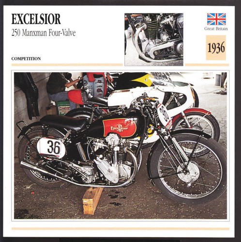 1936 excelsior 250cc manxman - 250cc,