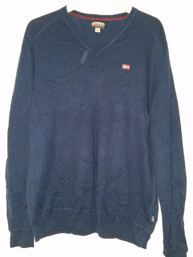Napapijri mens navy pullover - mens,