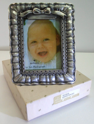 Vtg hallmark christening - vtg,