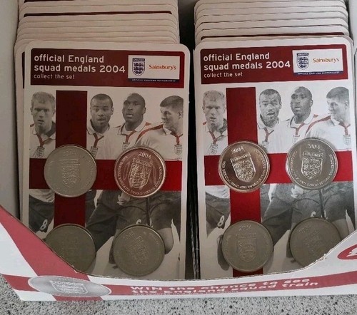 Official england squad medal - england,