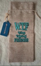 Jute Novelty Wine Bottle Bag