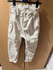 Zara Women White Jeans Size M