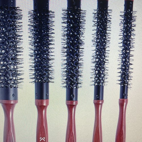 Ventilated round barrel hair - ventilated,