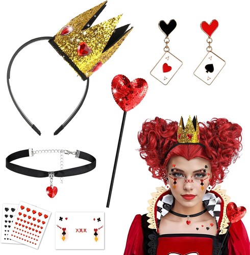 Queen hearts accessories - hearts,