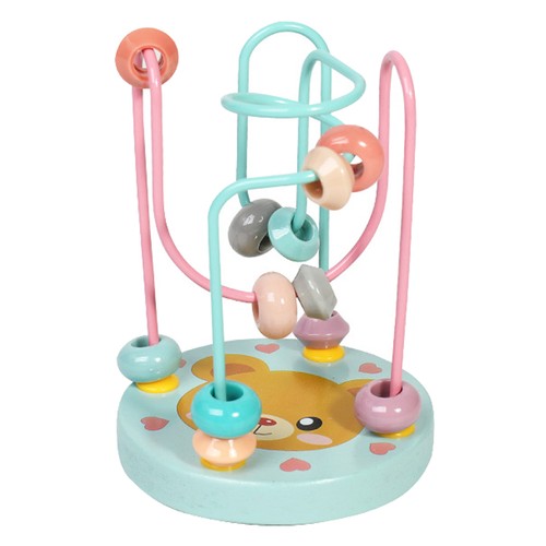 Wooden bead maze - wooden,